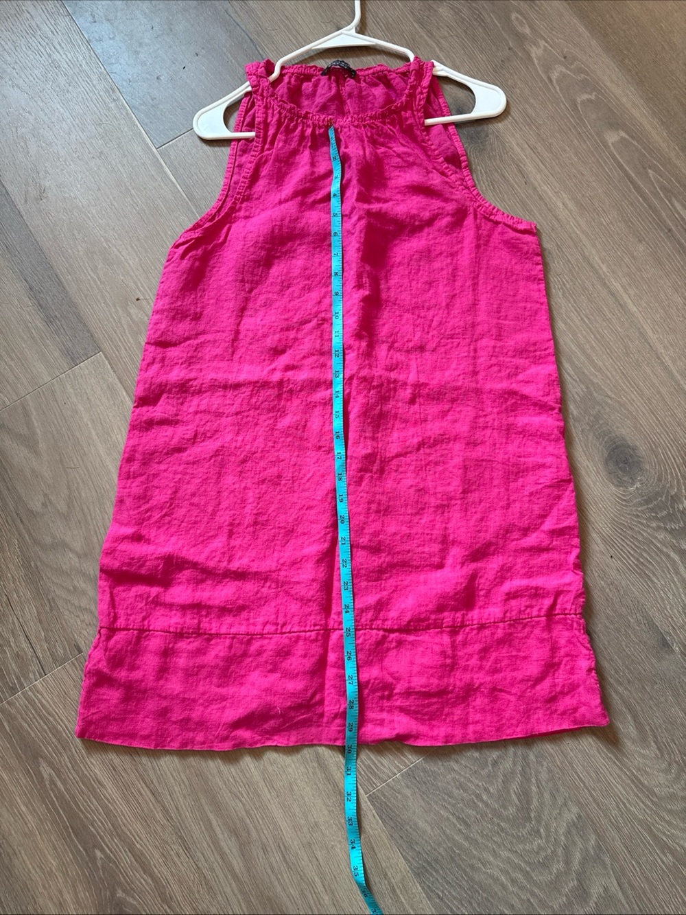 Francesca Bettini Hot Pink Linen dress - Picture 5 of 6